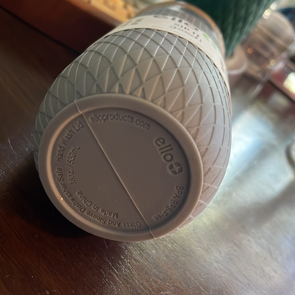 Ello glass tumbler with straw-new - Picture 4 of 6